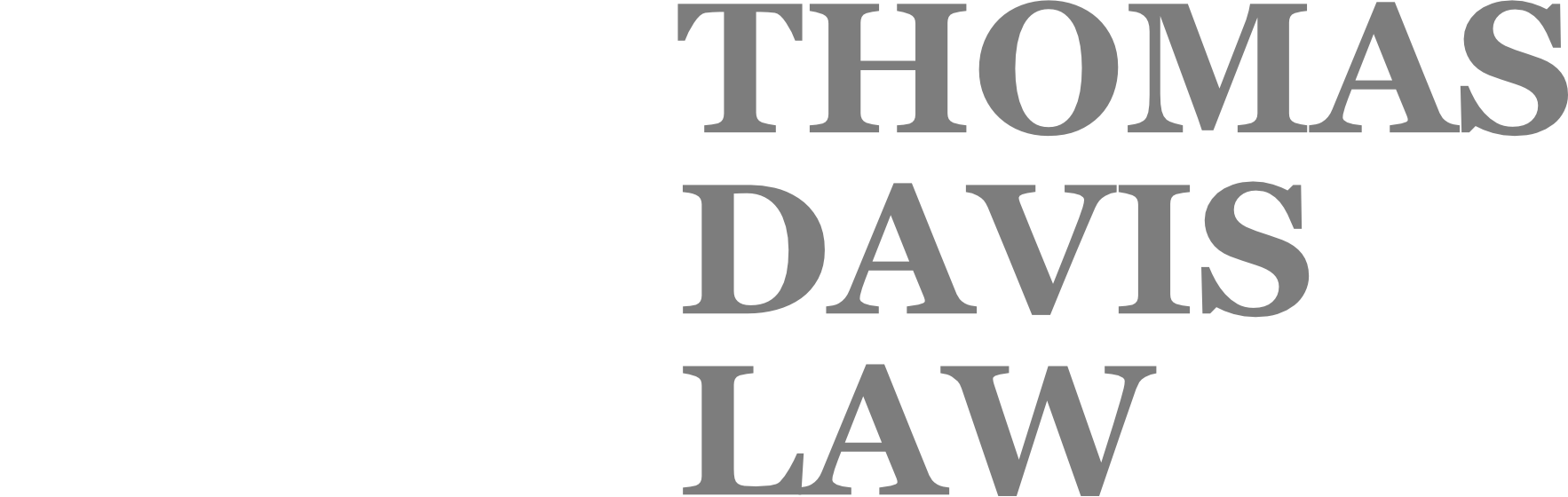 Thomas Davis Law Logo